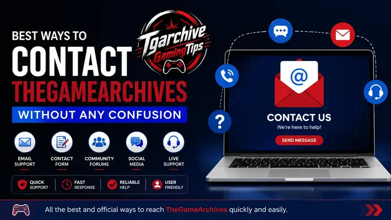 Contact TheGameArchives