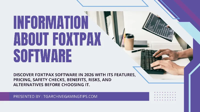 Information About Foxtpax Software