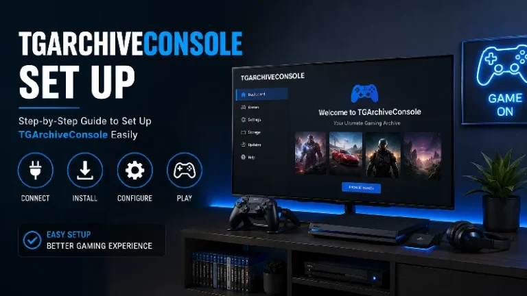 TGArchiveConsole Set Up