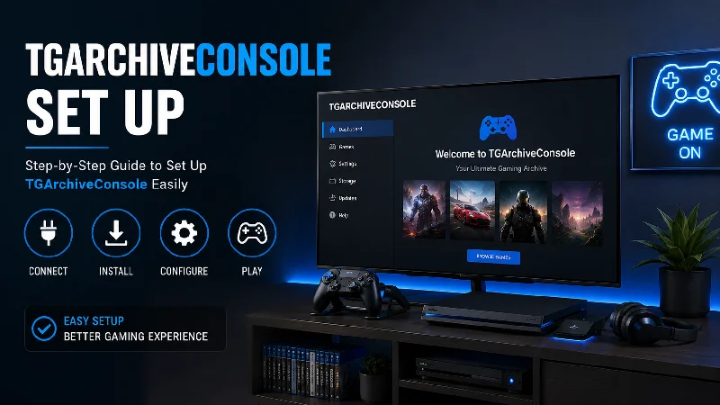 TGArchiveConsole Set Up